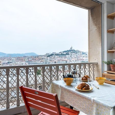 Blue Bay - Superbe Vue Sur Le Vieux Port Apartment Marsilia Exterior foto